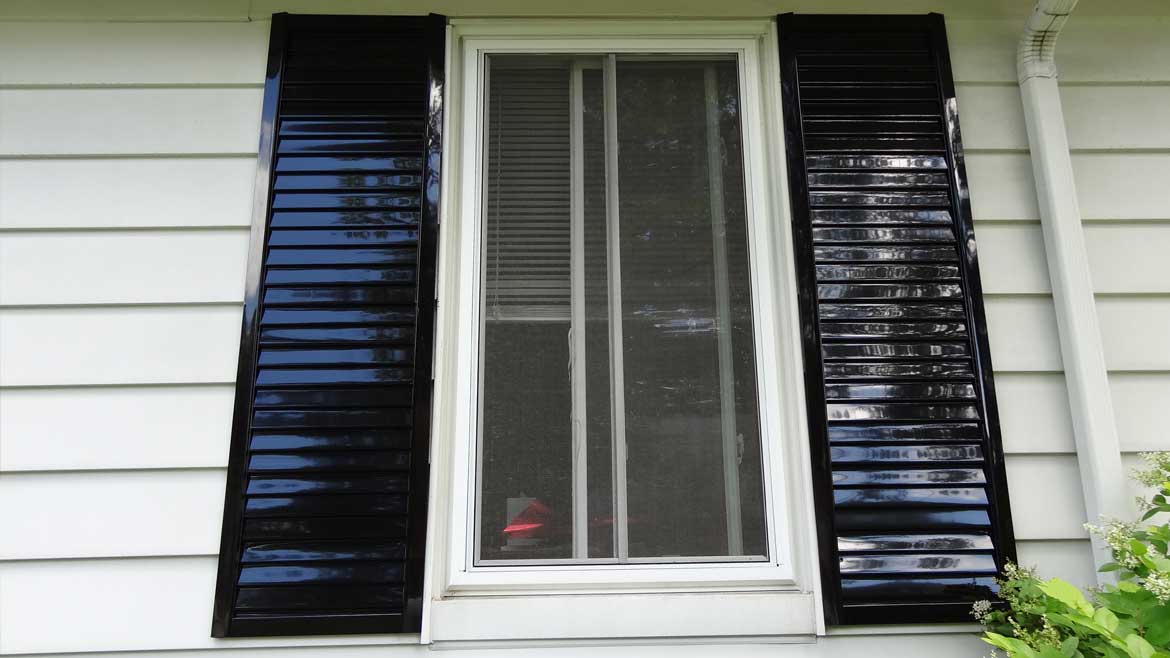 aluminum shutters